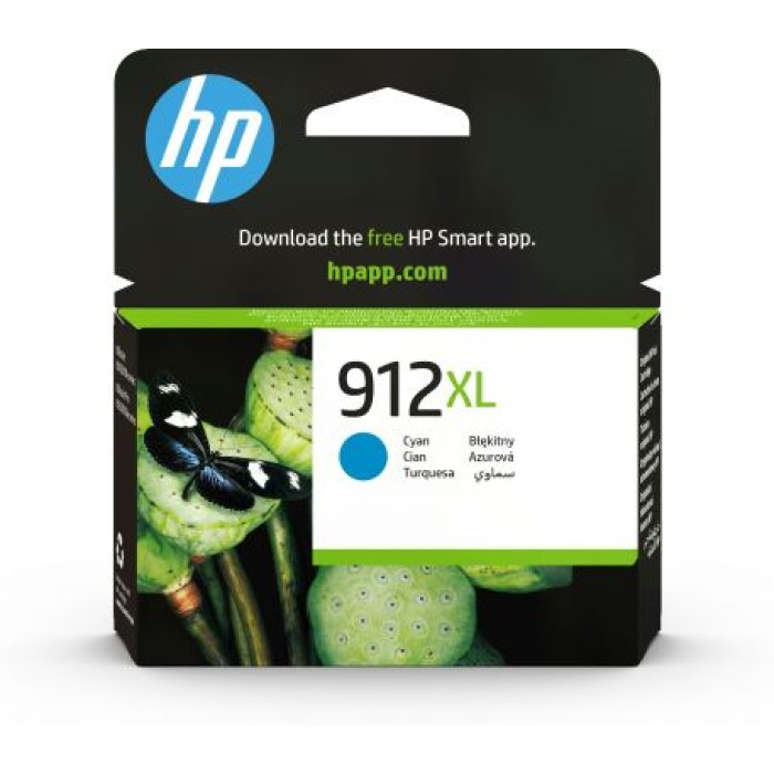 HP INC. 3YL81AE#BGX HP 912XL HIGH YIELD CYAN ORIGINAL INK CARTRIDGE