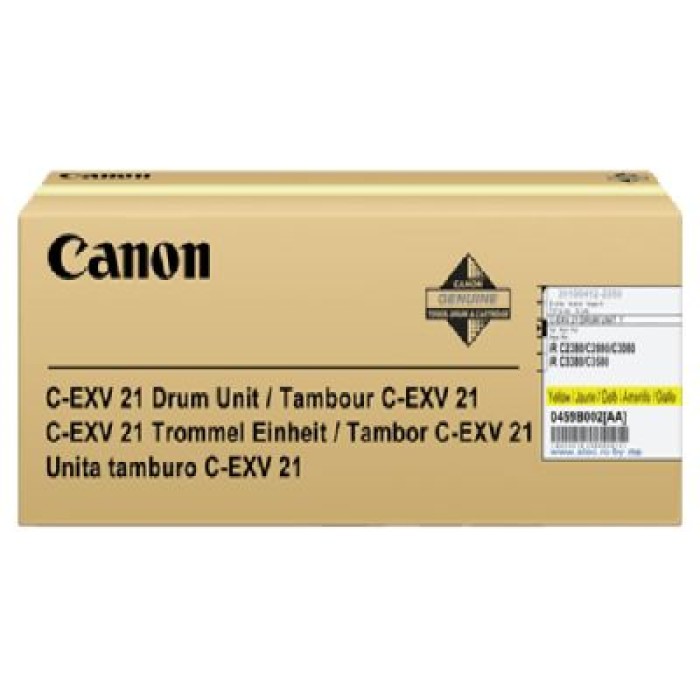 CANON 0459B002 DRUM C-EXV 21 GIALLO PER CANON 53.000 COPIE
