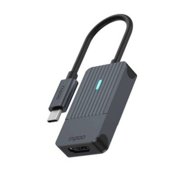 RAPOO 11406 UCA-1004 PREMIUM USB-C TO HDMI ADAPTER SPACE GREY