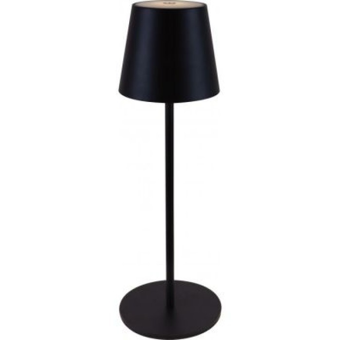 MAJESTIC 120451 BK LAMPADA DA TAVOLO SENZA FILI RICARICABILE BLACK