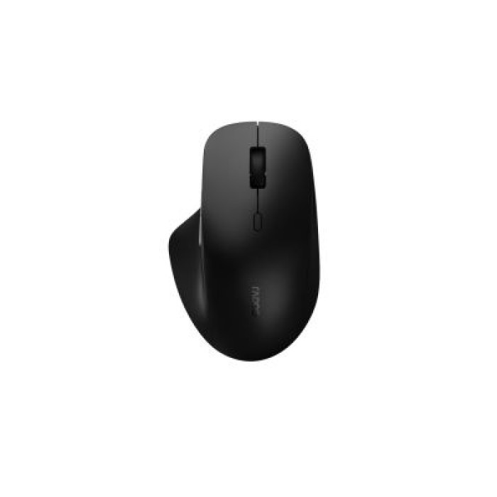 RAPOO 12235 M50+ SILENT 2.4GHZ WLESS OPTICAL FULLSIZE MOUSE BK
