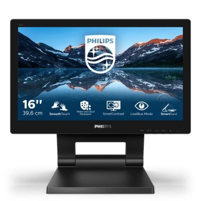PHILIPS 162B9T/00 15.6  16:9. TOUCH SCREEN VGA DVI DP HDMI USB