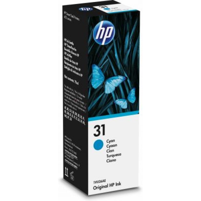 HP INC. 1VU26AE HP 31 70ML CYAN ORIGINAL INK BOTTLE