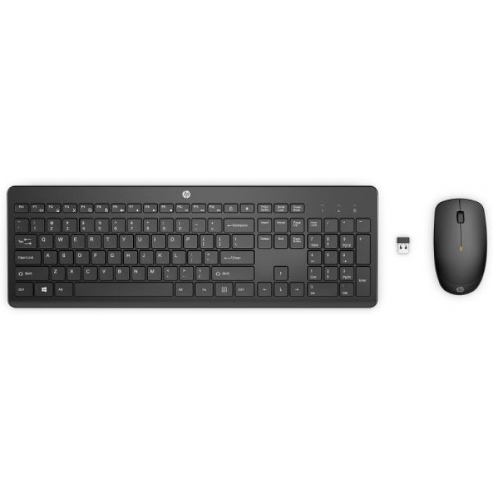 HP INC. 1Y4D0UT#ABZ 235 WIRELESS MOUSE AND KEYBOARD COMBO EURO