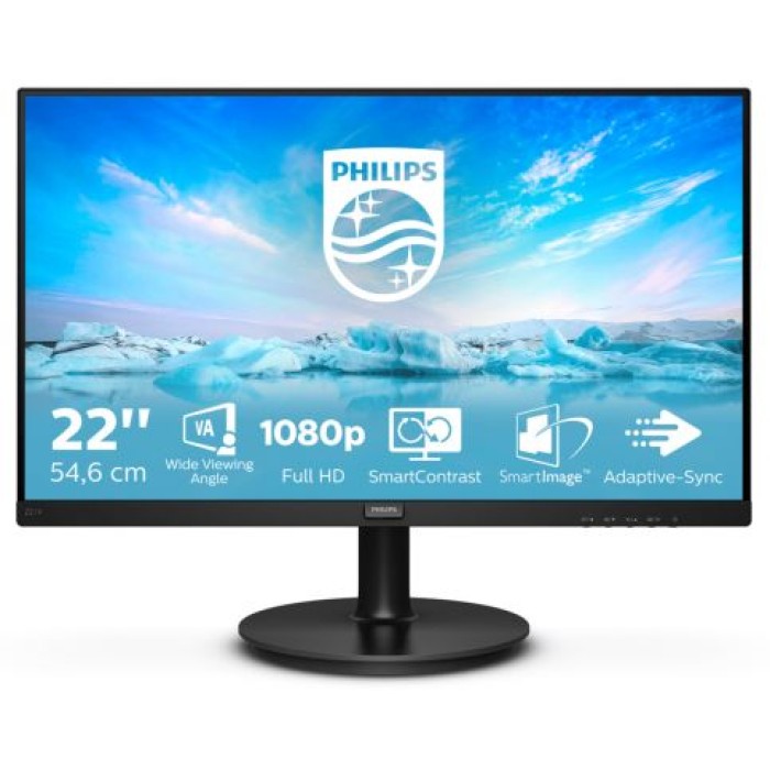 PHILIPS 221V8/00 21.5  VA LED 75 HZ 1920*1080 HDMI VGA 16:9.200CDM2