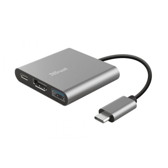 TRUST 23772 DALYX 3-IN-1 USB-C ADAPTER
