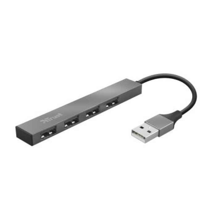 TRUST 23786 HALYX ALUMINIUM 4-PORT MINI USB HUB