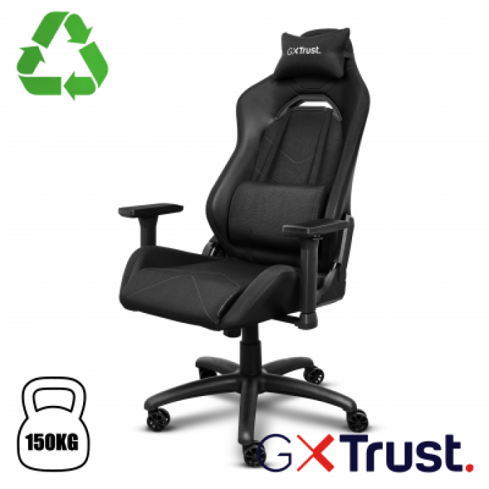 TRUST 24908 GXT714 RUYA GAMING CHAIR BLACK