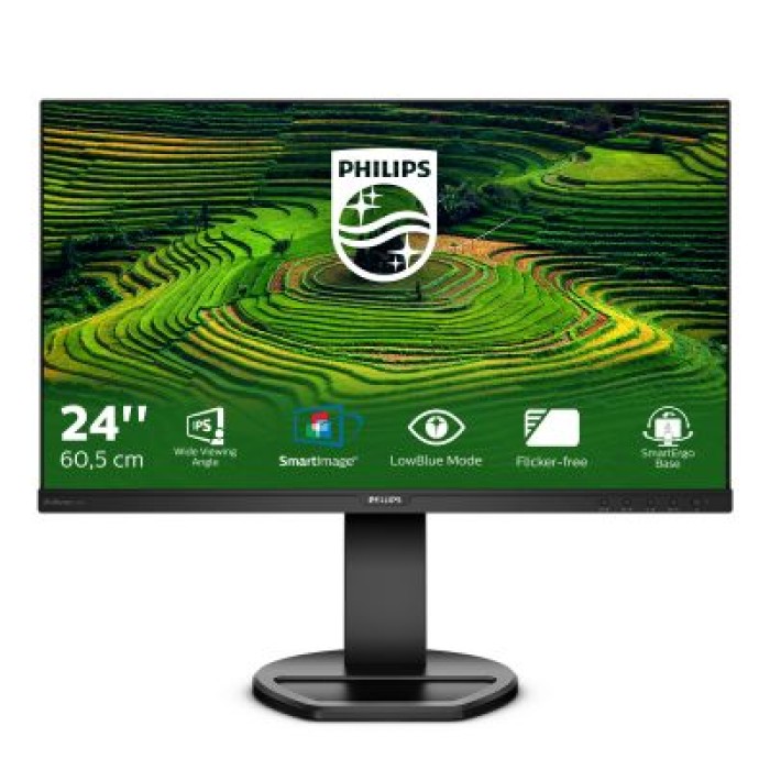 PHILIPS 241B8QJEB/00 23.8  LED IPS. 1920*1080. 16 9 DP HDMI DVI VGA