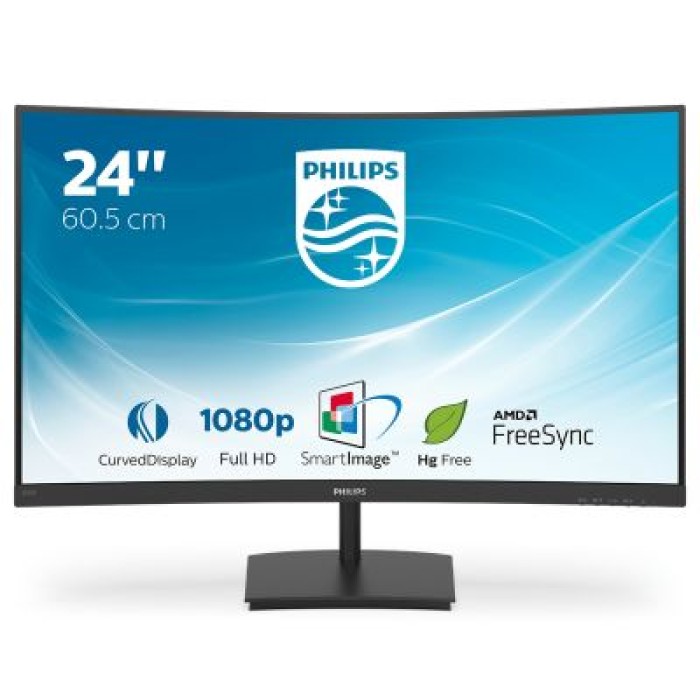 PHILIPS 241E1SC/00 23.6 GAMING MONITOR CURVO FREE SYNC ADAPTIVE SYNC