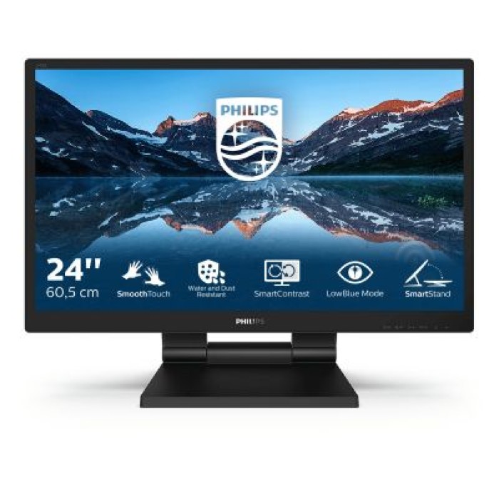 PHILIPS 242B9T/00 24 TOUCH 10 TOCCHI IPS IP54 VGA/DVI/HDMI/DP/USB