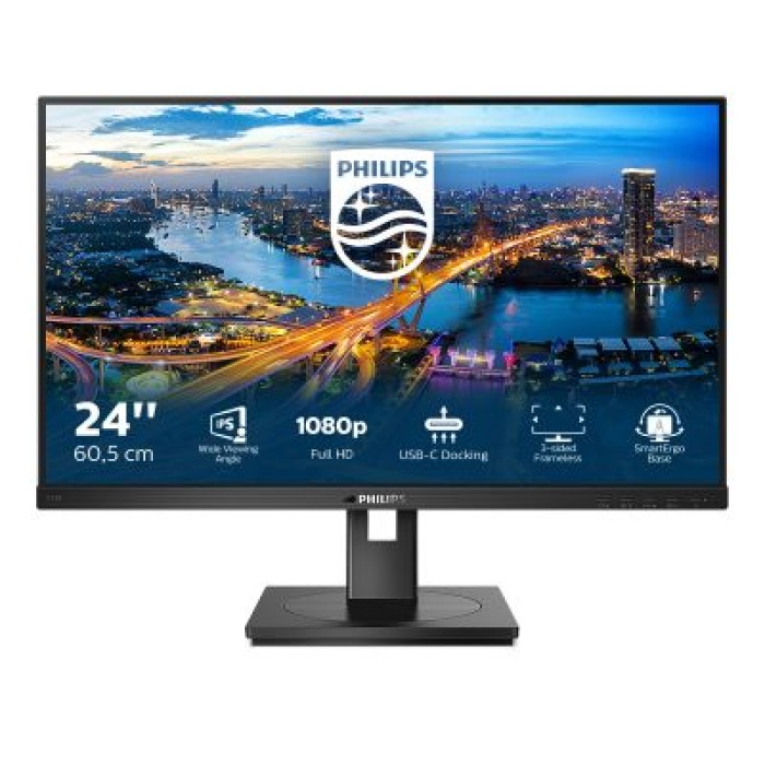 PHILIPS 243B1/00 23.8 USB-C DOCKING MONITOR LED IPS 1920X1080 16:9