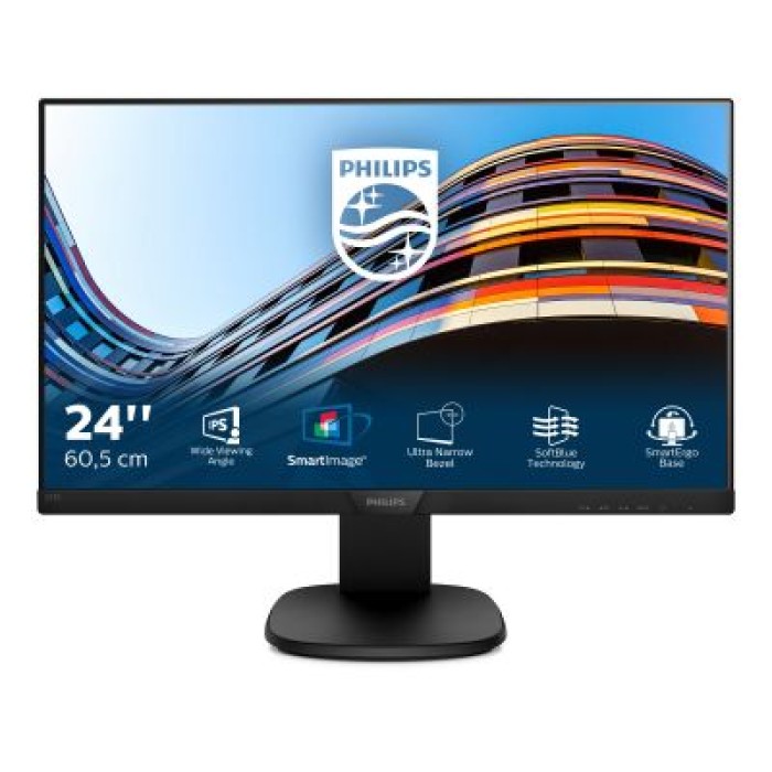 PHILIPS 243S7EHMB/00 23.8  LED IPS. 1920*1080. 16 9. MULTIMEDIALE.