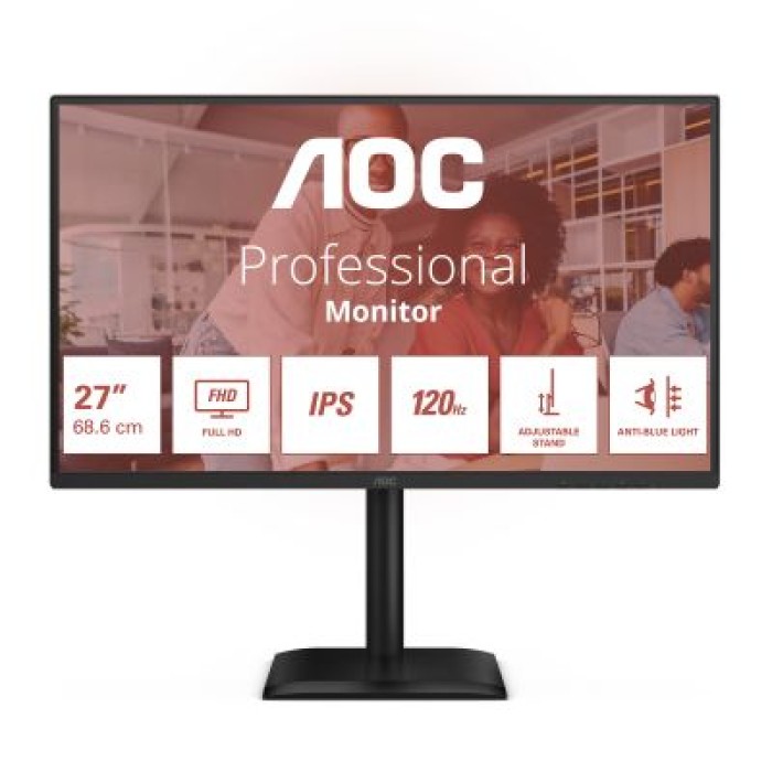 AOC 27E4U 27 16:9 IPS 1920X1080 120HZ VGA HDMI DP USB