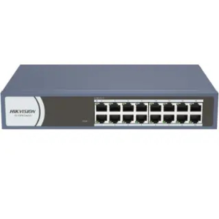 HIKVISION DS-3E0116R-O 16 10/100M RJ45 ports. 19-inch Rack-mountable Unma