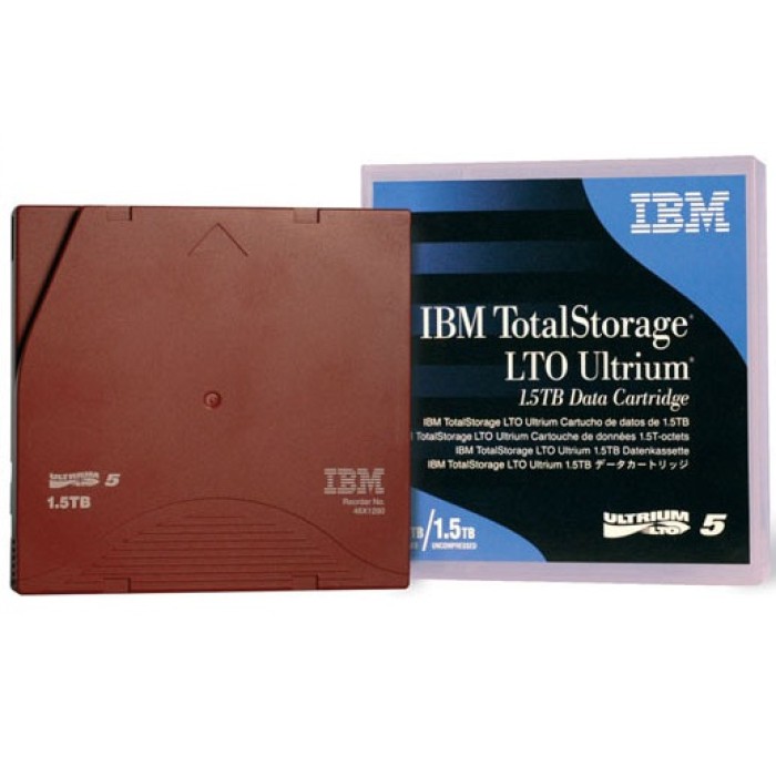 IBM 46X6666 DATA CARTRIDGE LTO 5 - 1500 3000 GB + ETICHETTE