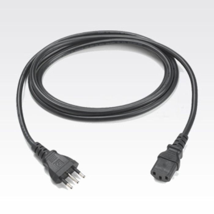 ZEBRA 50-16000-671R CORD:AC.PWR.18AWG.250V.10A.1.8M.BLK.ITALY