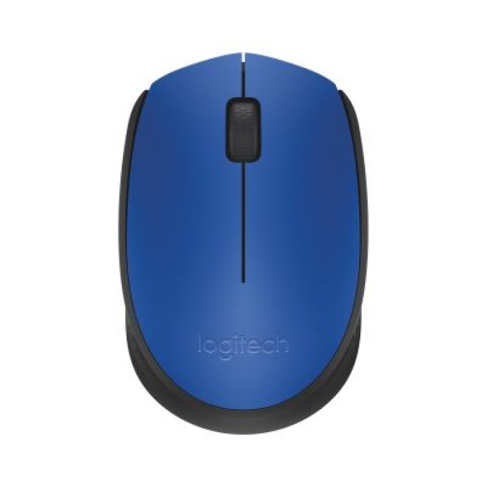 LOGITECH 910-004640 M171 WIRELESS MOUSE - BLUE-K - 2.4GHZ - CLAMSHELL
