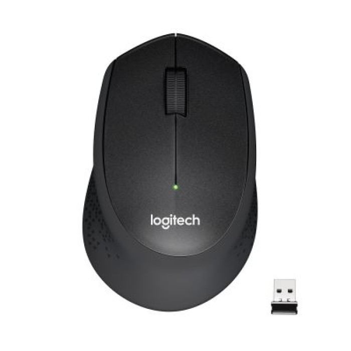 LOGITECH 910-004909 LOGITECH M330 SILENT PLUS - BLACK - 2.4GHZ