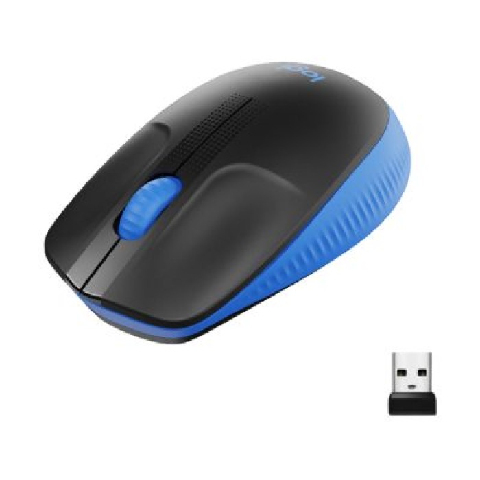 LOGITECH 910-005907 M190 FULL-SIZE WIRELESS MOUSE - BLUE - EMEA