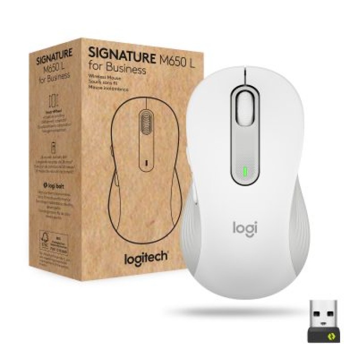 LOGITECH 910-006349 LOGITECH SIGNATURE M650 L FOR BUSINESS - OFF-WHITE