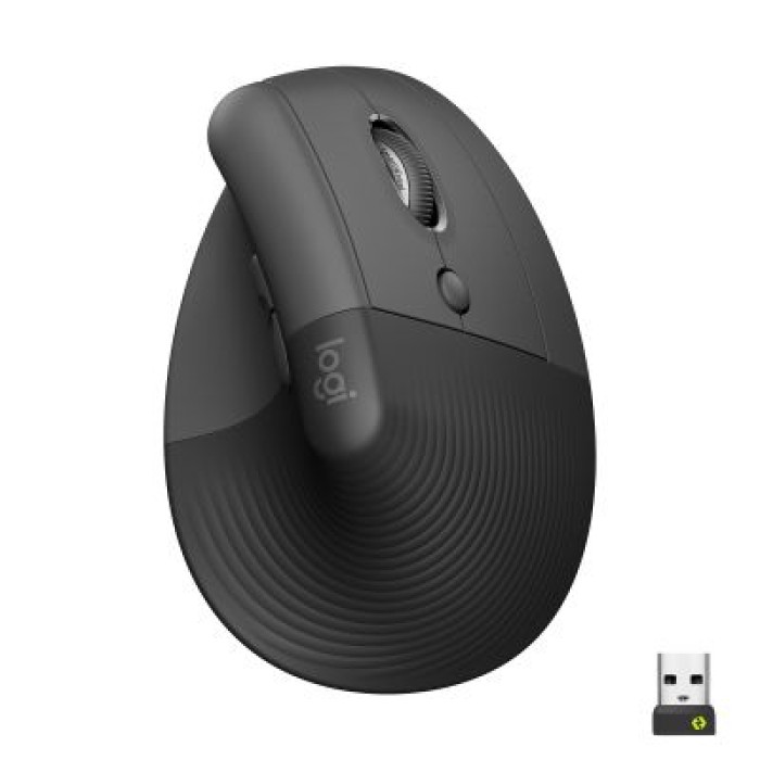 LOGITECH 910-006473 LOGITECH LIFT VERTICAL ERGONOMIC MOUSE - GRAPHITE