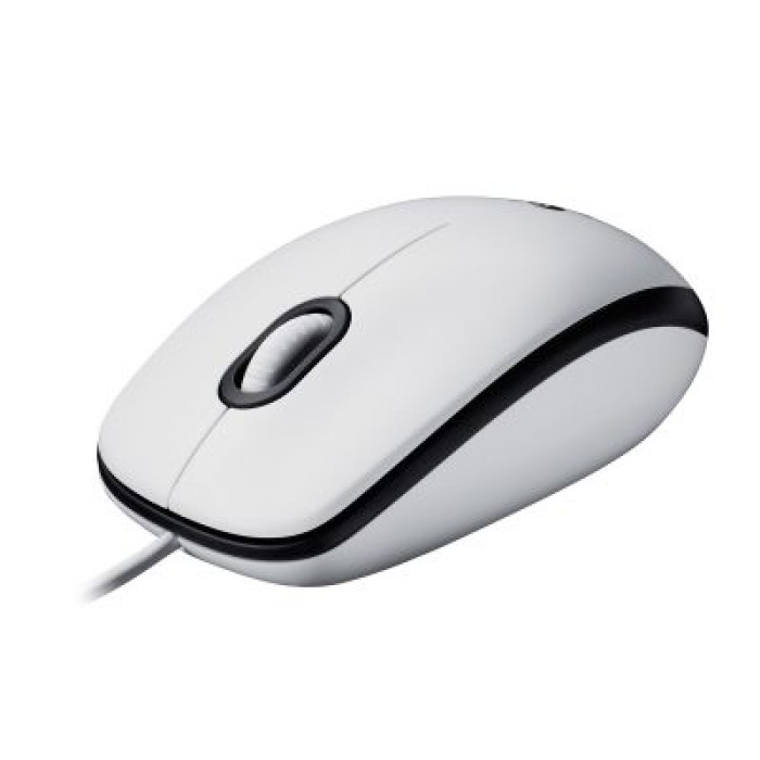 LOGITECH 910-006764 LOGITECH MOUSE M100 - WHITE - USB