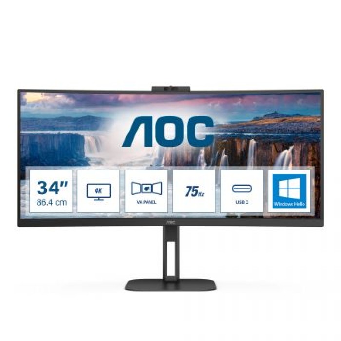 AOC CU34V5CW/BK 34  CURVED
