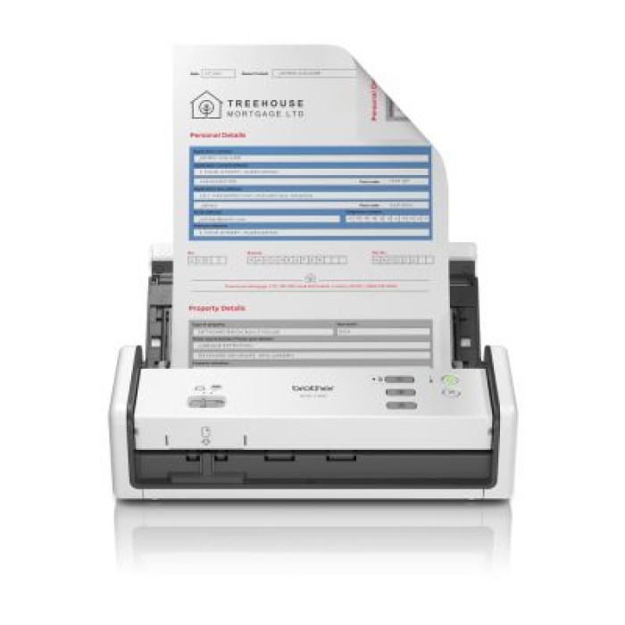 BROTHER ADS1300UN1 SCANNER COMPATTO E PORTATILE - A4 - 20 PPM