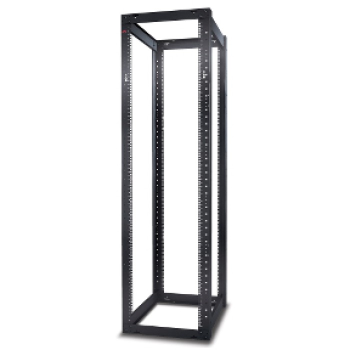 APC AR203A NETSHELTER 4 POST OPEN FRAME RACK 44U SQUARE HOLES