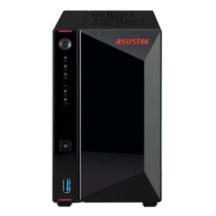 ASUSTOR INC. AS5402T 2-BAY NAS QC 2.0GHZ CPU 4GB DDR4 4X M.2 SSD