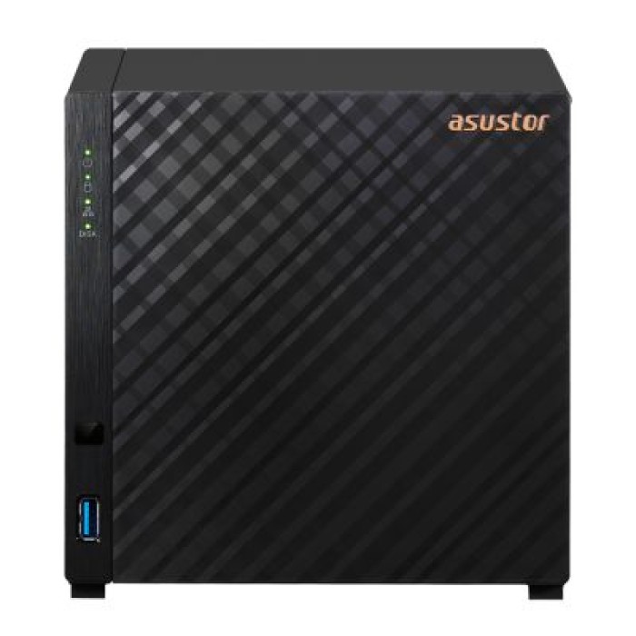 ASUSTOR INC. AS1104T ASUSTOR NAS 4 BAIE REALTEK RTD1296 QC 1.4GHZ 1GB