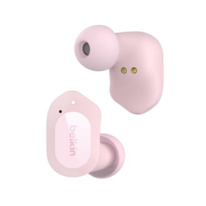 BELKIN AUC005BTPK SOUNDFORM PLAY TRUE WIRELESS EARBUDS. PINK
