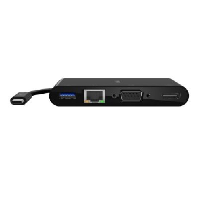 BELKIN AVC005BTBK ADATTATORE HUB USB-C - HDMI - VGA - USB - ETHERNET