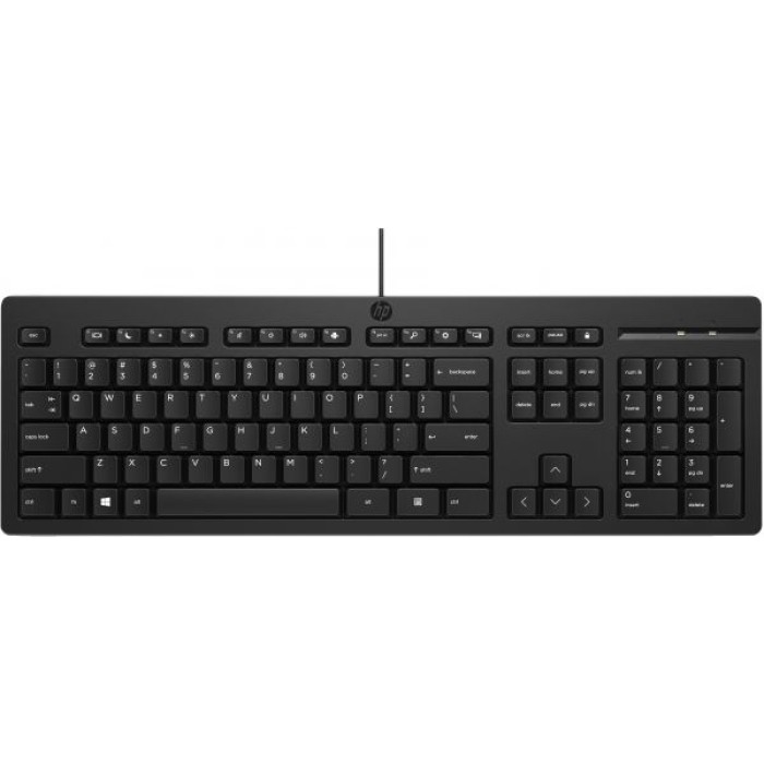 HP INC. AY2Y7AA#ABZ HP 125 G2 USB Wired Keyboard