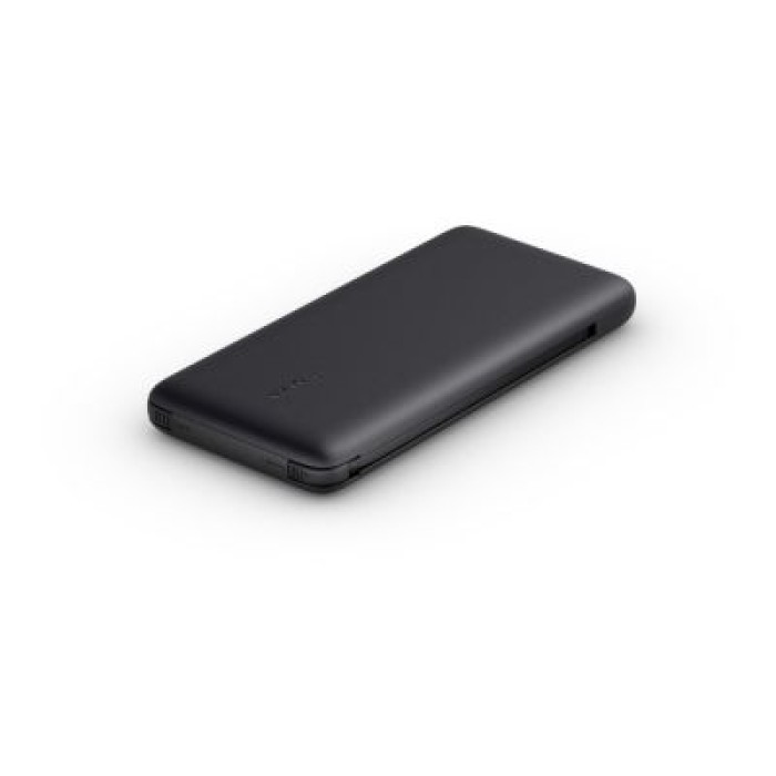 BELKIN BPB006BTBLK 10K POWERBANK W/CAVI INTEGRATI USB-C AND LIGHTNING