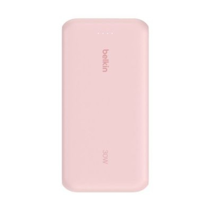 BELKIN BPB024HQPK 20K PD30W INTEGRATED USB-C CABLE POWER BANK. PINK