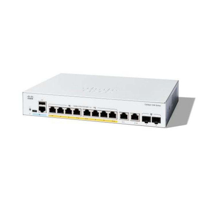 CISCO C1200-8FP-2G CATALYST 1200 8-PORT GE. FULL POE. 2X1G COMBO