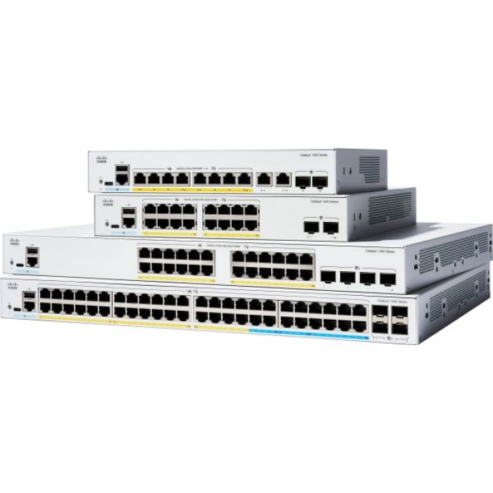 CISCO C1300-24P-4X CATALYST 1300 24-PORT GE. POE. 4X10G SFP+