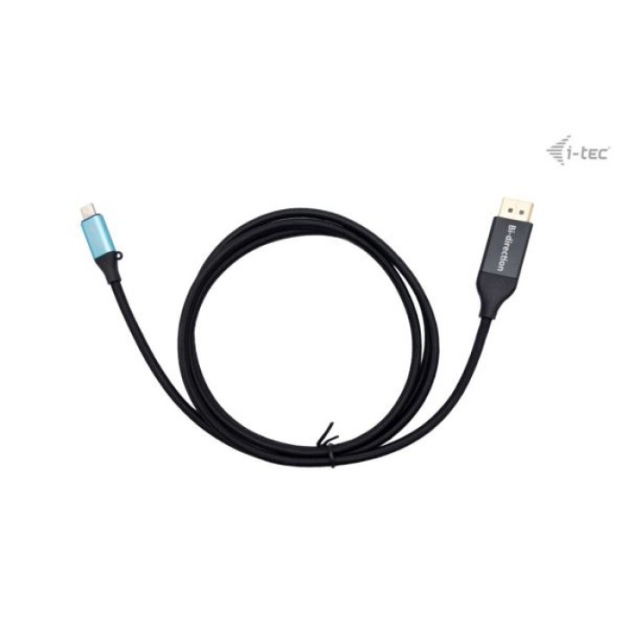 I-TEC C31CBLDP8KBIDIR USB-C DISPLAYPORT BI-DIRECTIONAL CABLE ADAPTER