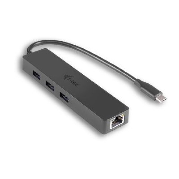 I-TEC C31GL3SLIM USB 3.1 TYPE C SLIM HUB 3 PORT WITH ETHERNET