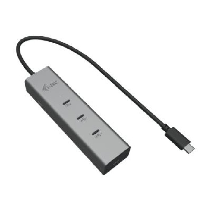 I-TEC C31HUBMETAL8KPDPRO USB-C Charging Metal HUB 5port with USB-C video 8K