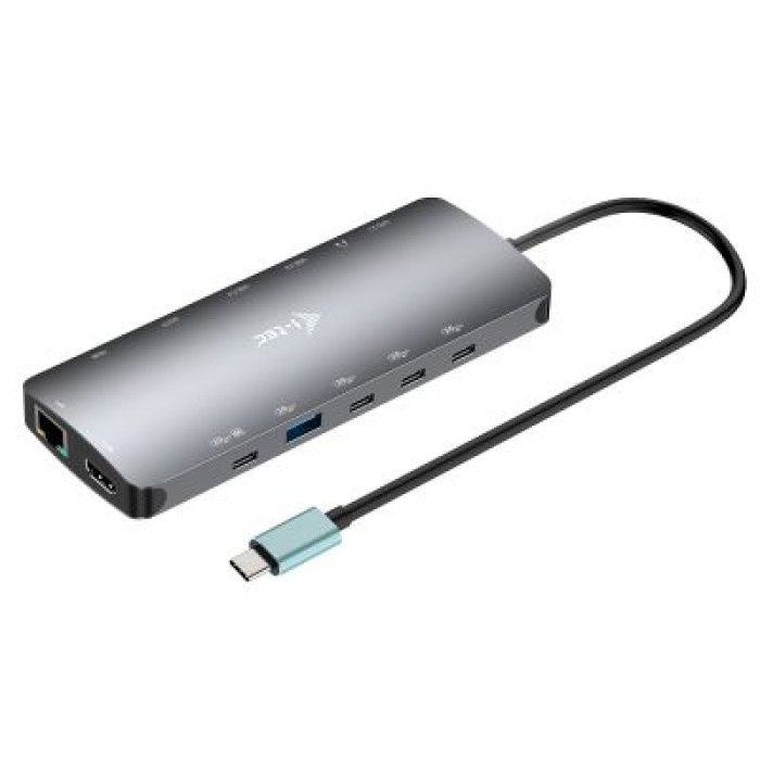 I-TEC C31NANOTRIPLEDOCKPD USB-C METAL NANO 3X DISPLAY DOCK. 2X HDMI
