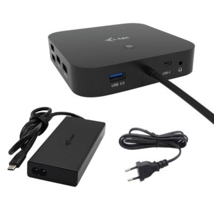 I-TEC C31TRI4KDPDPRO100 I-TEC USB-C HDMI DUAL DP DOCKING STATION WITH