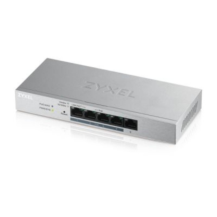 ZYXEL GS1200-5HPV2-EU0101F SWITCH WEB MANAGED 5 PORTE GIGABIT DI CUI 4 POE+
