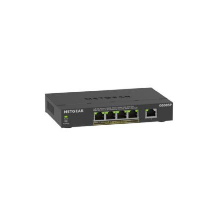 NETGEAR GS305P-300EUS SWITCH UNMANAGED GS305P 5 PORTE GIGABIT POE+