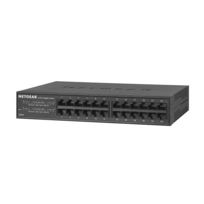 NETGEAR GS324-200EUS NETGEAR GIGABIT ETHERNET SWITCH UNMANAGED A 24 P