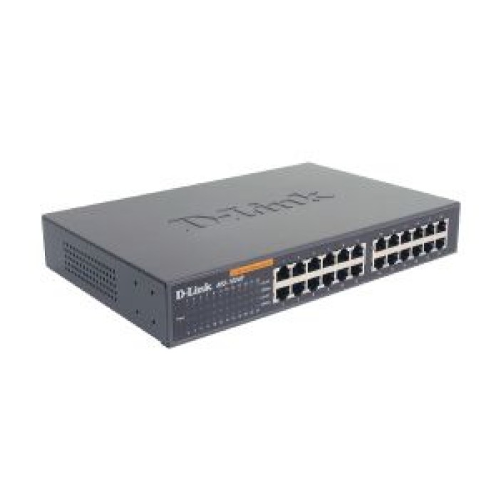 D-LINK DES-1024D 24PORT 10 100 FAST ETHERNET UNMANAGED DESKTOP RACK