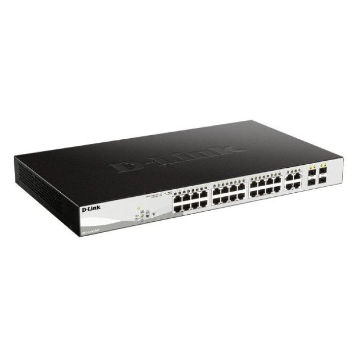 D-LINK DGS-1210-24P GIGABIT POE SMART SWITCH 24 PORT