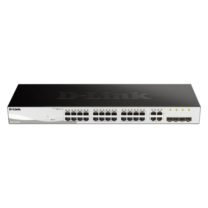 D-LINK DGS-1210-28 24-PORT 10 100 1000MBPS GIGABIT SMART  4 X SFP